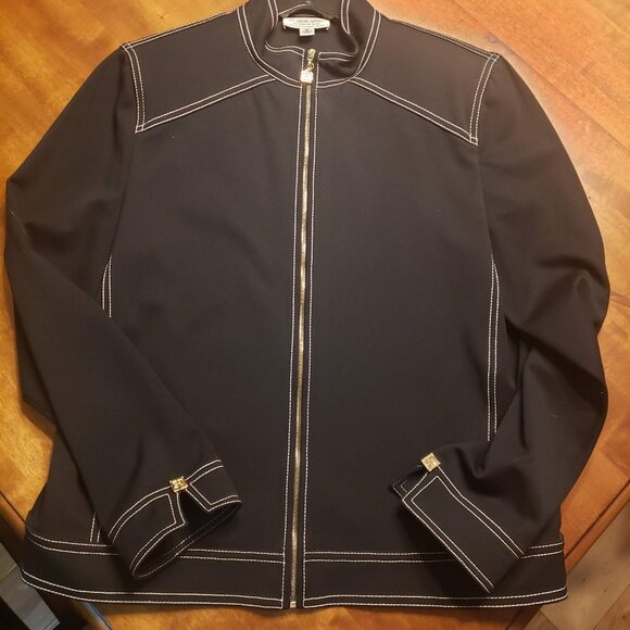 St John Sport Ponte Jacket from Bloomingdale's - Picture 1 of 4